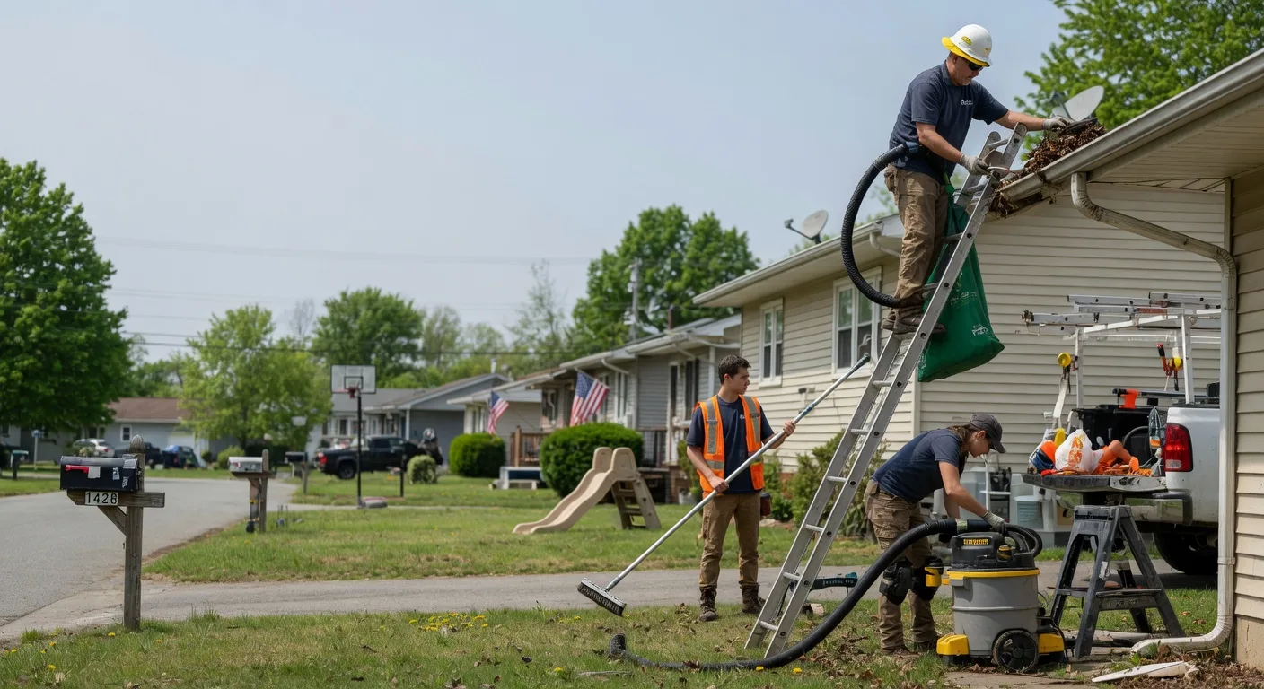 Gutter Installation in Cooksville, IL near me